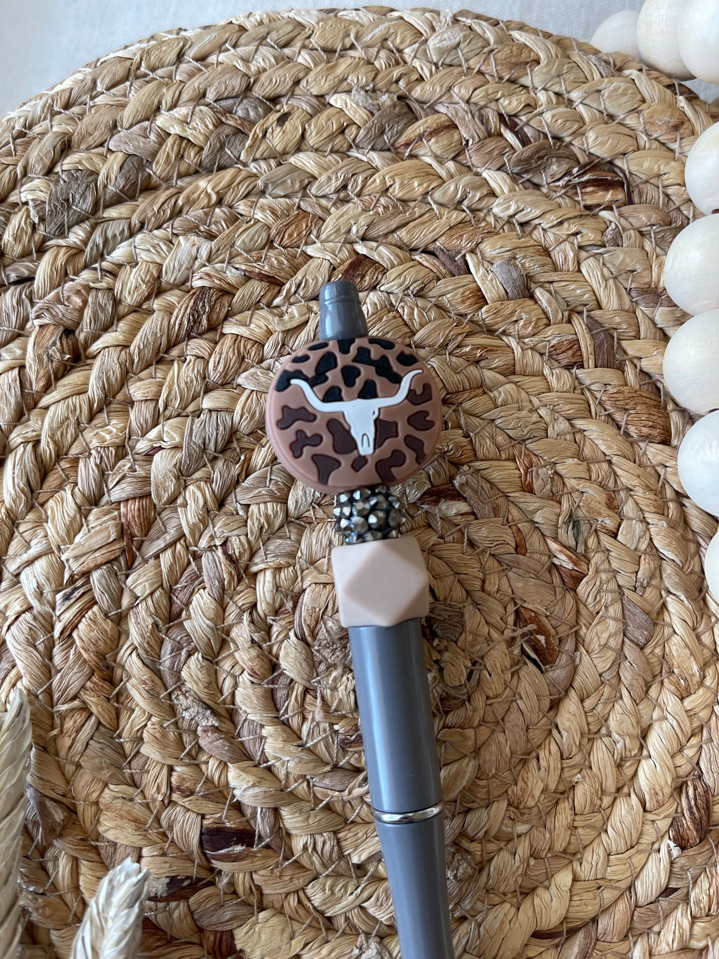 Longhorn Skull Pen