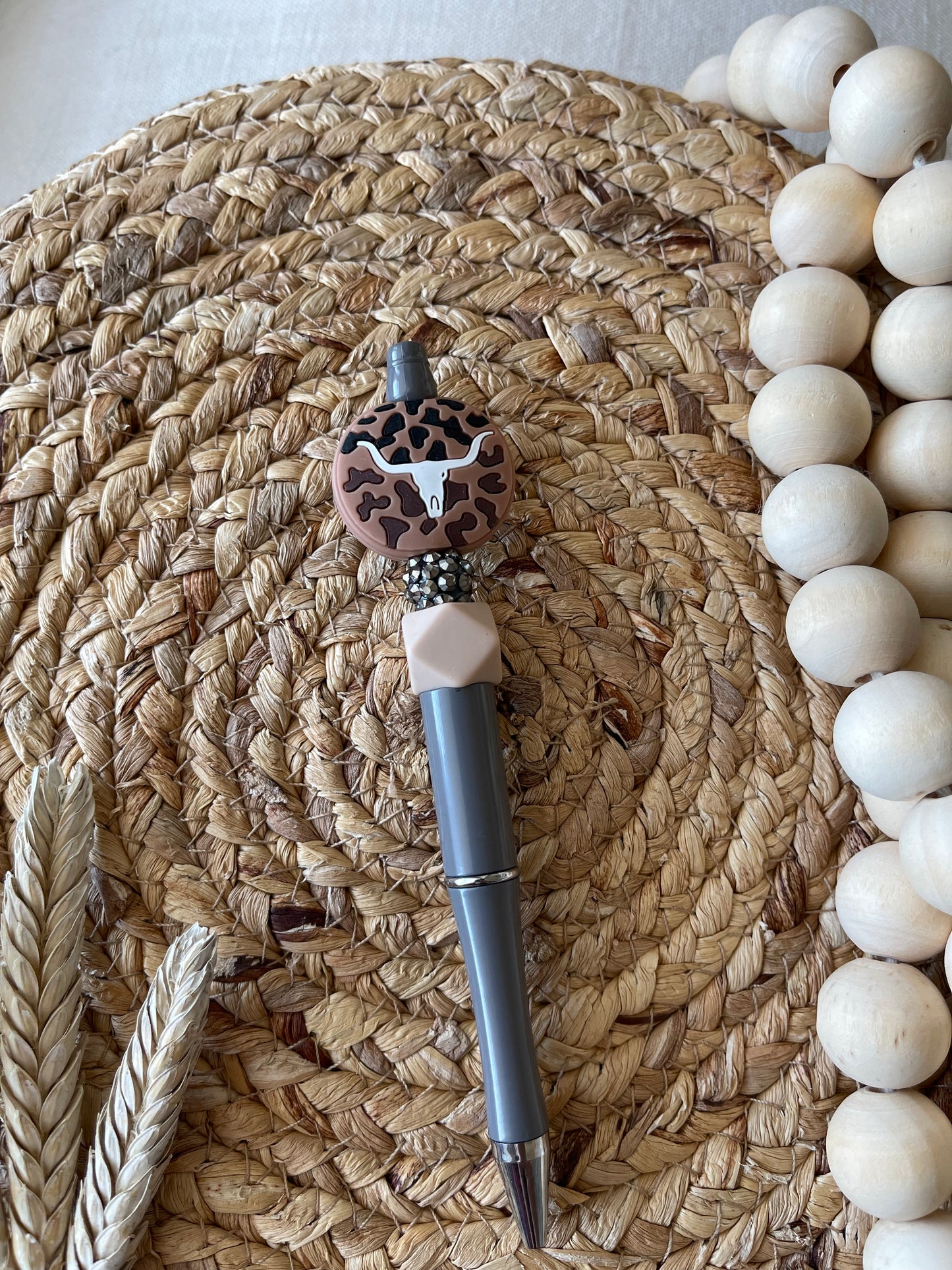 Longhorn Skull Pen