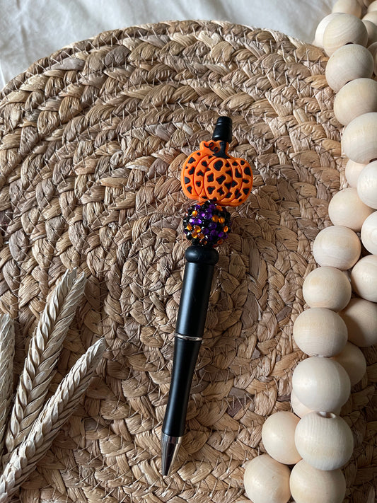 Cow Print Pumpkin Pen - More Options