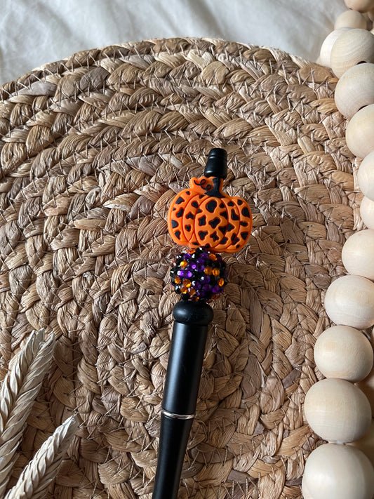 Cow Print Pumpkin Pen - More Options