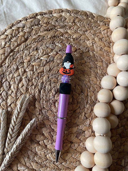 Pumpkin Gnome Pen