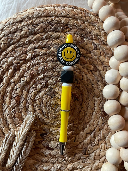 Smiley Face Good Things Pen