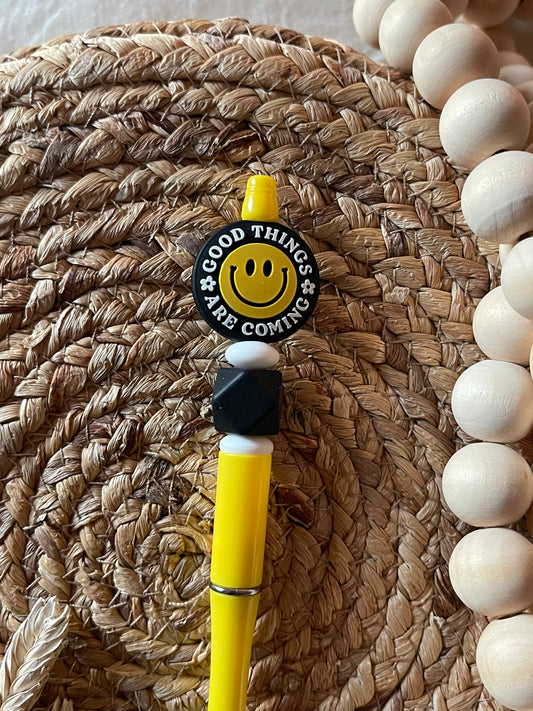 Smiley Face Good Things Pen